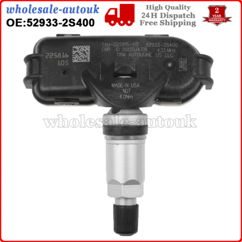 4PCS Tyre Pressure Sensor TPMS for Hyundai ix35 Kia Sportage III SL 529332S400 - Picture 4 of 12