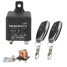 USA Wireless Remote Control 12V Car Battery Disconnect Cut Off Isolator Switch