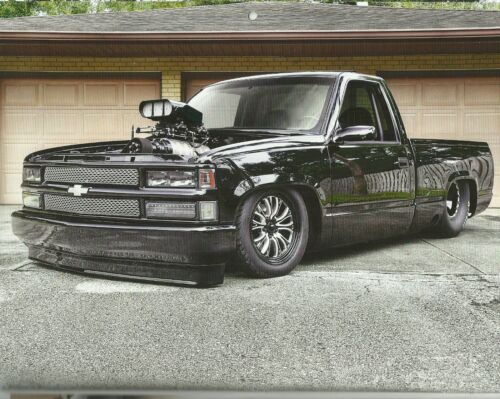 Custom Lifted 4x4 super duty retro big jacked pick up Truck 2025 wall calendar - Picture 3 of 4