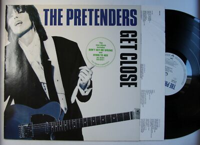 The Pretenders Get Close UK & Europe LP 1986 Innerbag Hypesticker