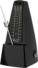 Mechanical Metronome Black Loud Sound for Piano Drum Violin Guitar