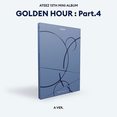 ATEEZ [GOLDEN HOUR : PART.4] 13th Mini Album CD+2 Book+2 Photo