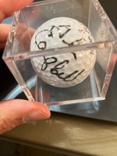 Glen Campbell  (RIP)- Country Star SIGNED Golf Ball in Case with COA