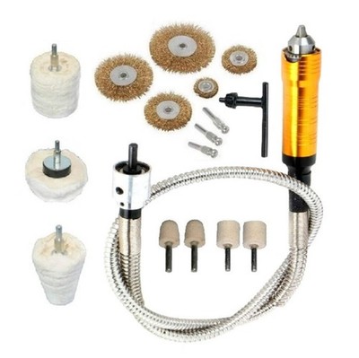 Pro-Max Tischschleifer/Bohrmaschine Flexi Antrieb Zubehör-Kit 16-teilig