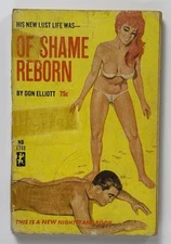 OF SHAME REBORN Robert Silverberg (Nightstand, 1965) Greenleaf Sleaze GGA RARE