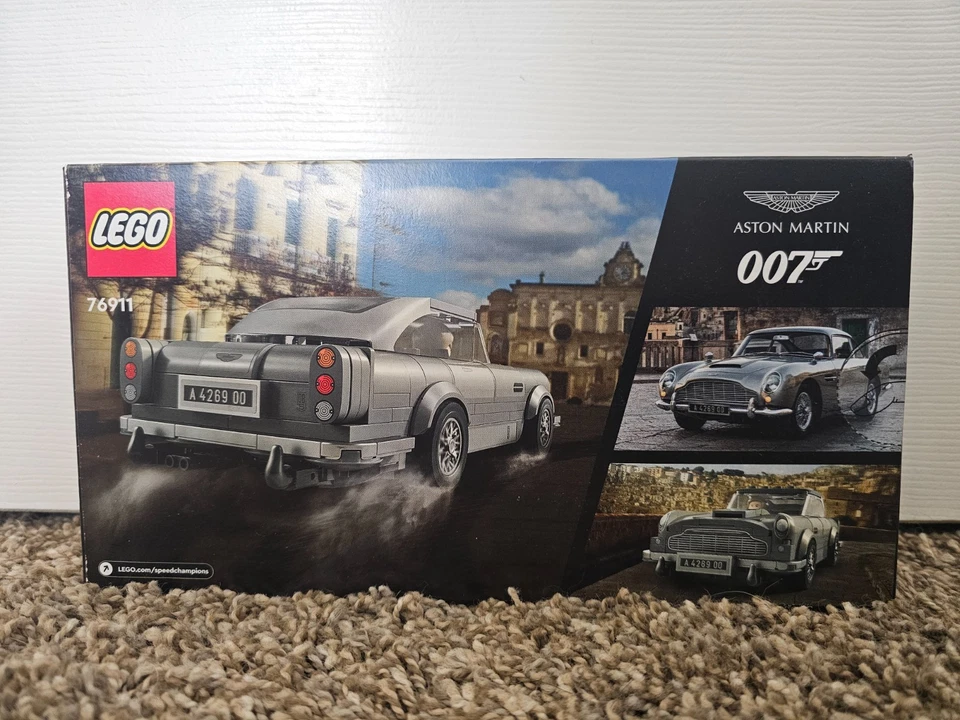 乐高 76911 阿斯顿·马丁 007 DB5 詹姆斯·邦德速度冠军全新未拆封已停产 — 第 3/3 张图片