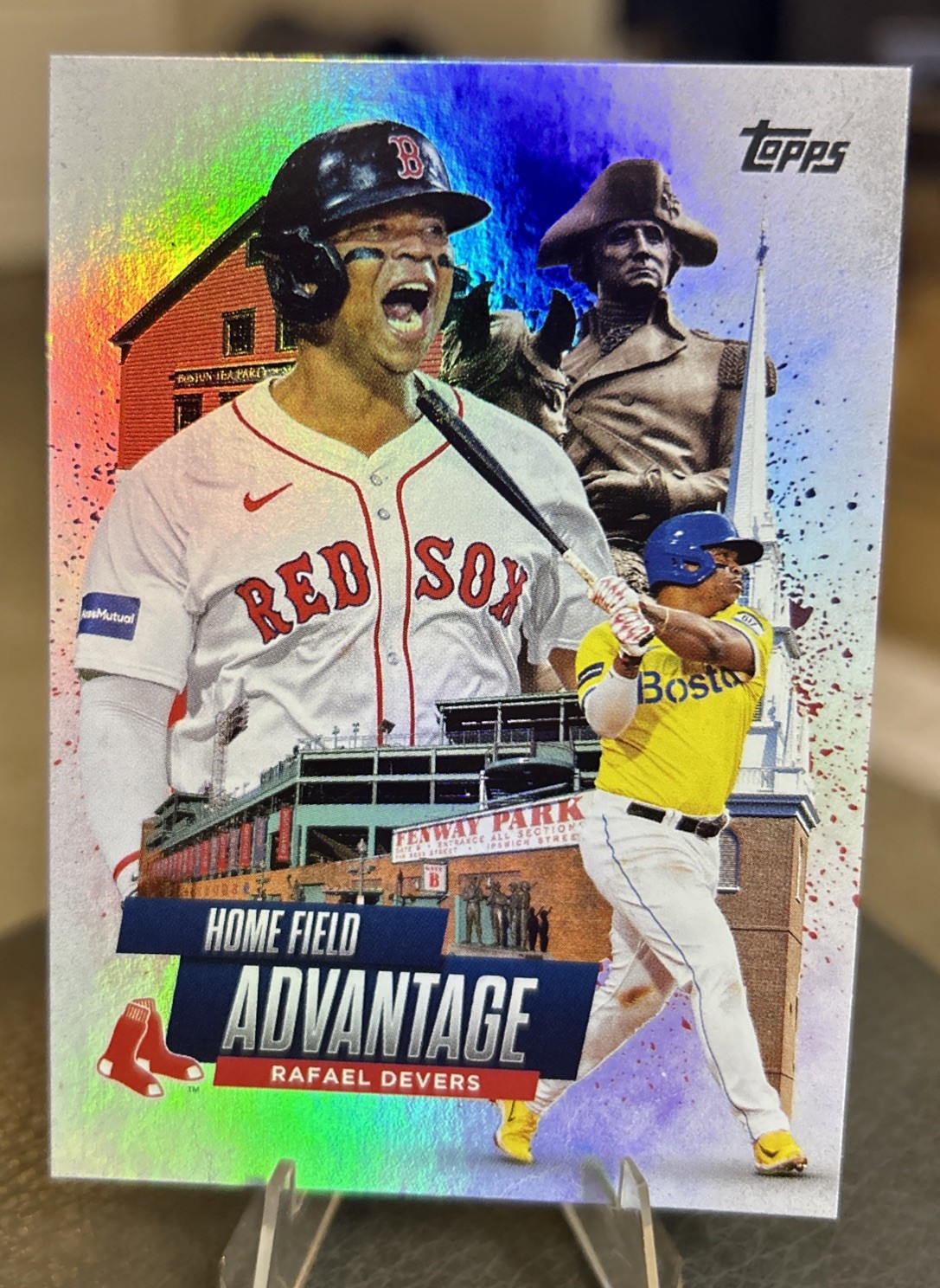 Case Hit 2025 Topps- Home Field Advantage Rafael Devers #HA-18