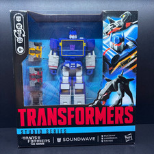 Transformers Studio Series 86 The Movie Leader Class Soundwave with Tapes NIB