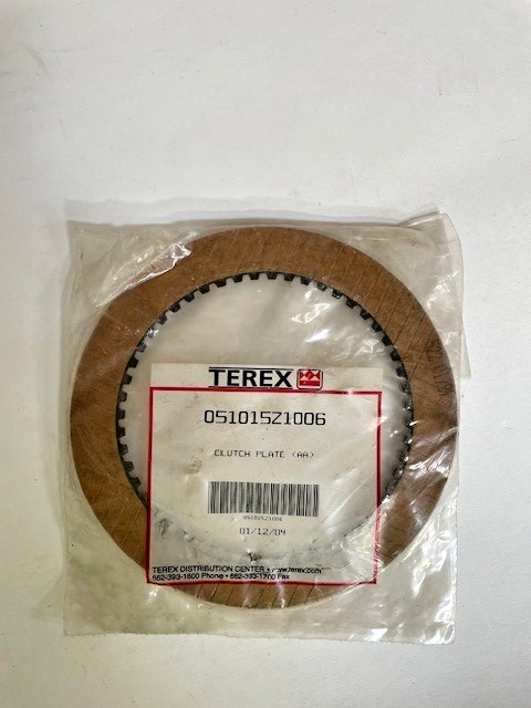 ティラッチ Terex 051015Z1006 Clutch Plate - Friction for Terex Genuine parts