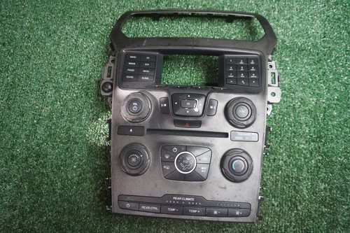 2013 FORD EXPLORER RADIO BEZEL AUDIO AC CONTROL PANEL BEZEL OEM ...