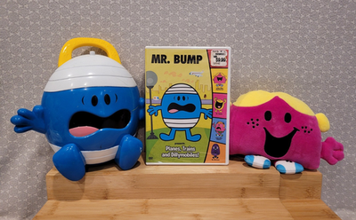Fisher Price Mr. Men Bump Medical Kit Case Little Miss Chatterbox