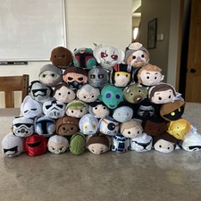 Lot Of 39 NWT Disney Star Wars 3.5  Tsum Tsums Plush