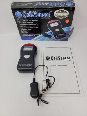 CellSensor Cellular Phone EMF Detection Meter RF Radiation Electromagnetic Field