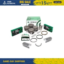 Pistons Main Rod Bearings Fit 05-15 Toyota Tacoma / 2010 4Runner 2.7L DOHC