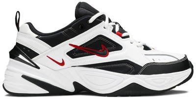 [AV4789-104] MENS NIKE M2K TEKNO 'WHITE BLACK RED'
