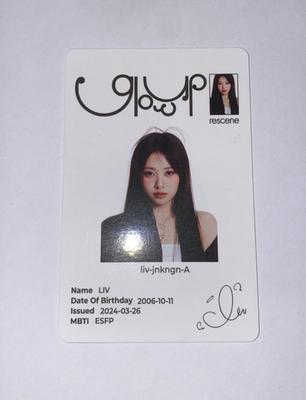 RESCENE Glow Up QRver 全員サイン RESCENE Glow Up QRver 全員サイン RESCENE Glow Up QRver 全員サイン