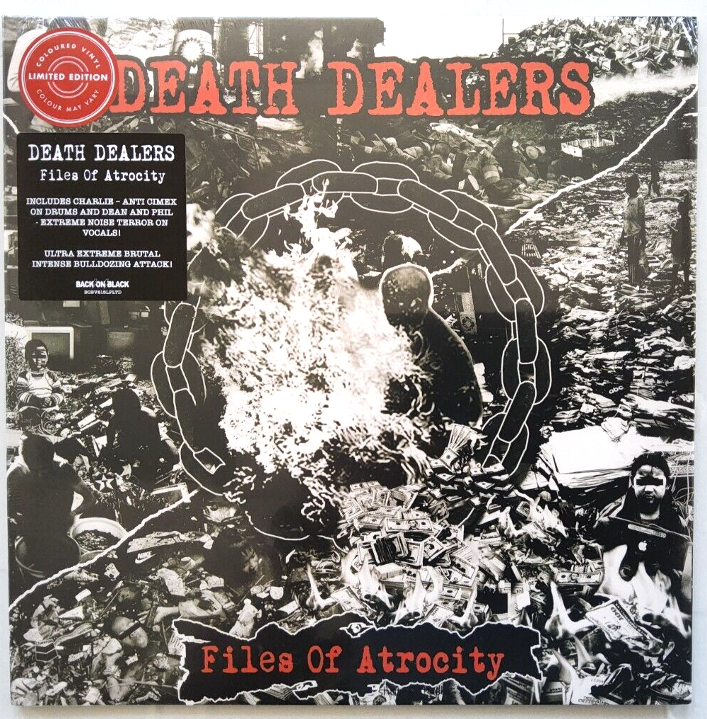 Death Dealers – Files Of Atrocity [New & Sealed] 12"" Vinyl