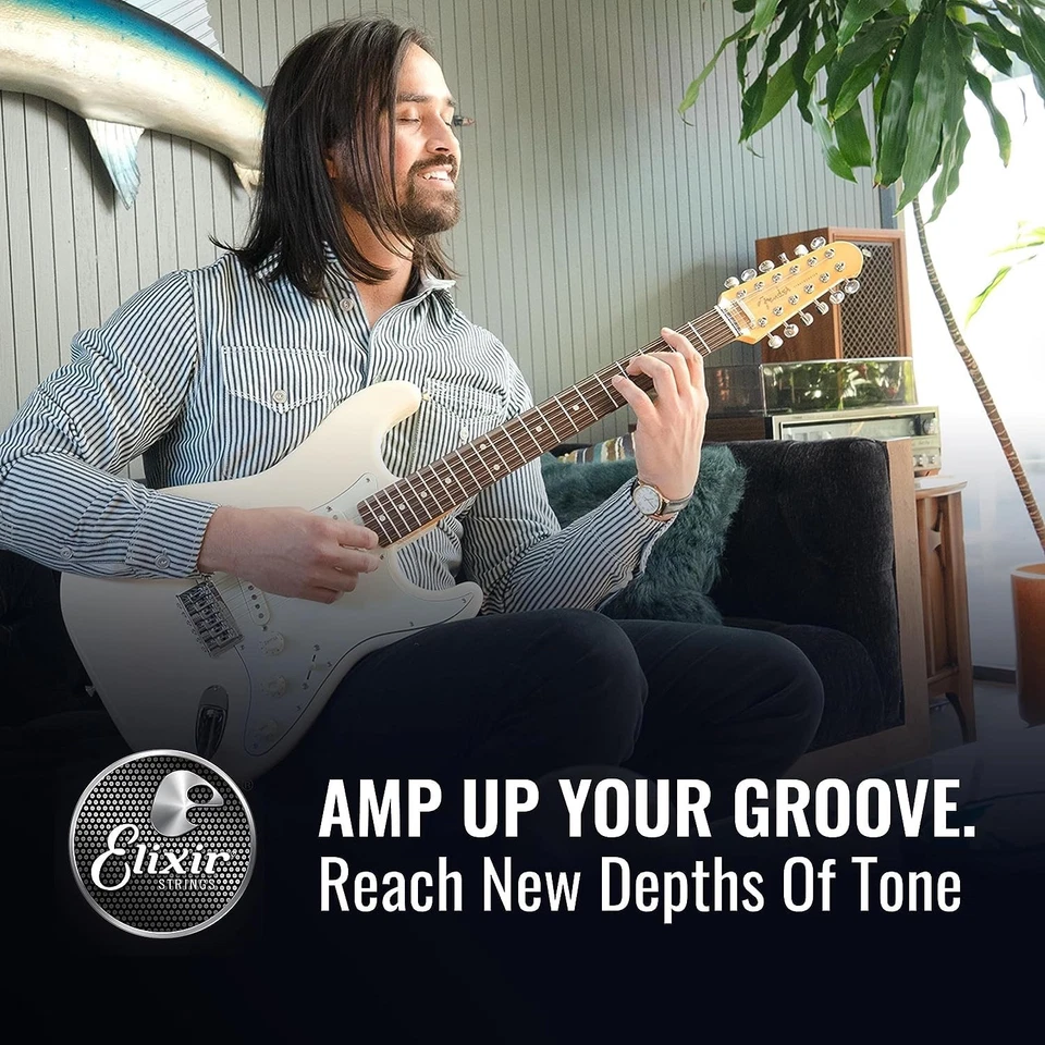 Corde per chitarra elettrica Elixir Strings con rivestimento POLYWEB Light ( 010 - Immagine 4 di 4