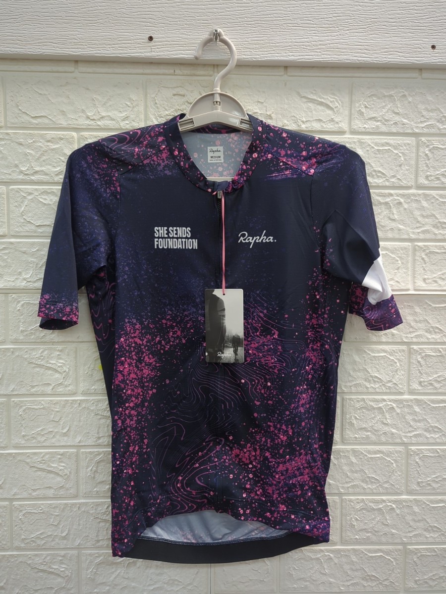 【最終値下げ】Rapha レインジレ サイクルベスト　S レディース NEW Rapha She Sends Pro Team Training Jersey Women's Size Medium