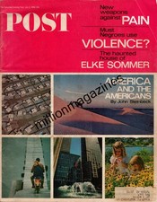1966 Saturday Evening Post July 2 - Elke Sommer; JRR Tolkien; Joe Torre; Hippy