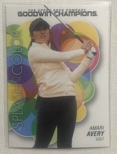 2023 UD Goodwin Champions Amari Avery Splash of Color Card #139 LPGA