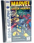 Marvel Super Heroes (Sega Saturn, 1997) Complete w Reg Card