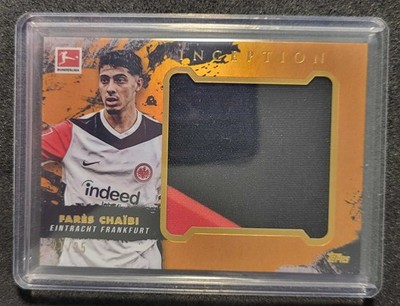 2024-25 TOPPS INCEPTION BUNDESLIGA - FARES CHAIBI - FRANKFURT PATCH RELIC /25