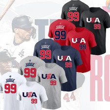 Aaron Judge #99 USA World Baseball 2026 USA Team Player Fans T Shirt S-2XL