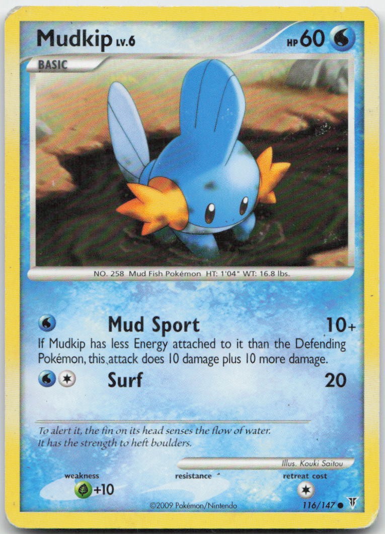 Mudkip 116/147 Supreme Victors Pokemon