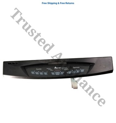 OEM Amana Dishwasher Control Panel 6 918427 BLACK black