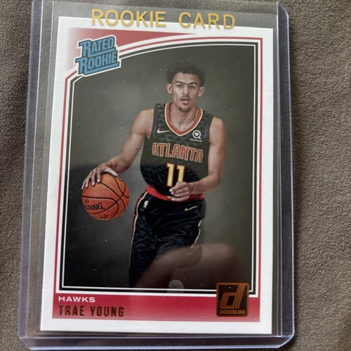 2018-19 Panini Donruss Rated Rookies Trae Young #198 (RC)