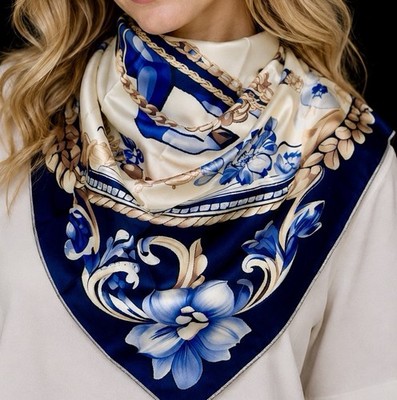 Exclusives Damen Tuch Halstuch Bandana Außergewöhnlich 70x70 Pferd