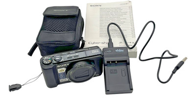 Sony DSC-HX9V Schwarz / Digitalkamera 16.2 MP mit Zubehörpaket BESCHREIBUNG