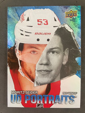 2025-26 Upper Deck Series 1 - Ud Portraits Moritz Seider #P-19 Red Wings