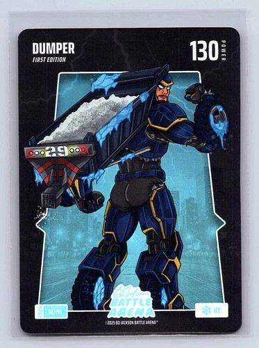 DUMPER (Cal Raleigh) Bo Jackson Battle Arena #BF-191 Battlefoil Ice!