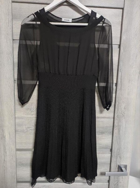 Women Moschino Dress Black 36 / S / 44 #B4MM