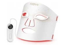 Red Light Therapy Mask for Face, Glow Time LED Face Mask Light Therapy
