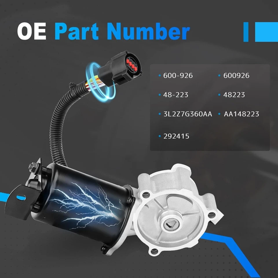 Transfer Case Shift Motor for 1998-2002 Ford Ranger 4WD Replaces 600-926 - Изображение 3 из 4