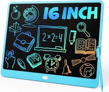 16" LCD Writing Tablet for Kids Family, Large Reusable Writing Pad for Homewor