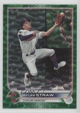2022 Topps Series 2 Green Foilboard 234/499 Myles Straw #654 0o6v