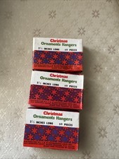 3 Boxes Of Mod Christmas Ornament Hanger Metal Tree Hangers