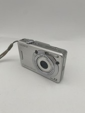 Sony Cybershot DSC-W55 7.2MP Digitalkamera Silber - Displayfehler