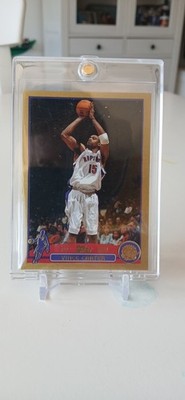 2003-04 Topps Gold Parallel 03/99 Vince Carter NBA Basketball Trading Card
