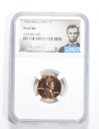 PF67 1960 SMALL DATE Variety Lincoln Memorial Cent NGC PR Proof *1299