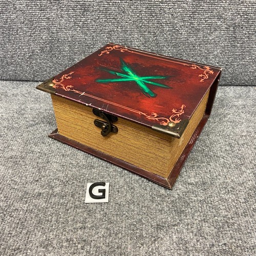 Magic The Gathering Card Deck Box Wizardry Foundry Grimoire - Used