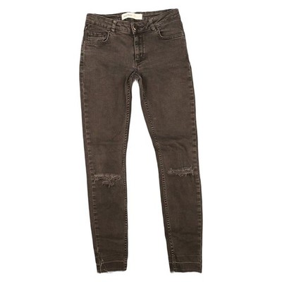 Mosh Mosh Jeans Womens 25 Black Denim Skinny Stretch Slim Low Rise Size 25x27