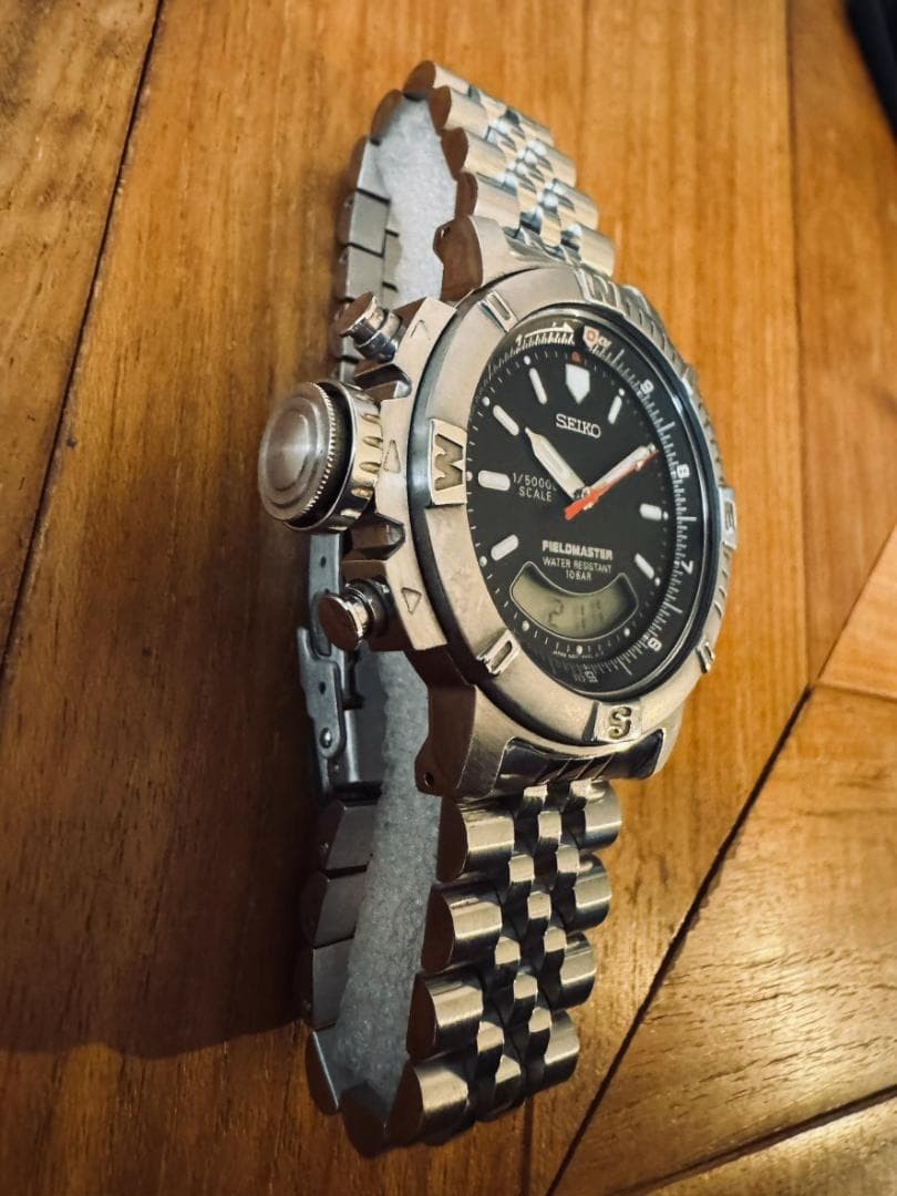 SEIKO H801-6040 Field Master Multi-Function Watch - image 3