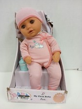 BABY Born My First Baby Doll Ava - Light Brown Eyes