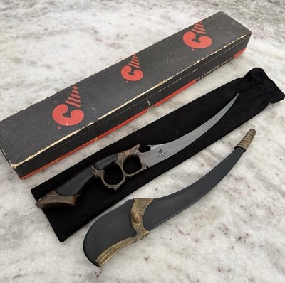 Rare CAS Hanwei Virgil England ASP Pillow Dagger Fantasy Art Knife Blade Box