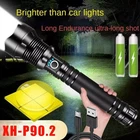99000000LM Powerful LED Tactical Super Bright Flashlight Rechargeable Work Light